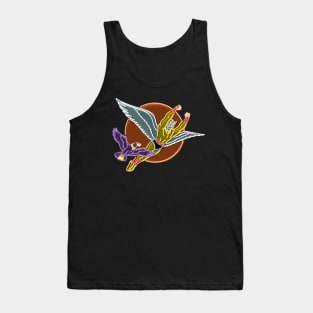 Birdman neon color Tank Top